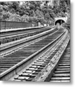 Around The Bend Metal Print