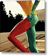 Art Gallery Runner Metal Print