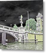 Art Print Water 7 Metal Print