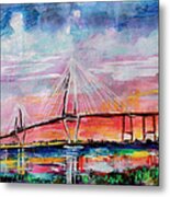 Arthur Ravenel Jr Bridge Charleston Metal Print