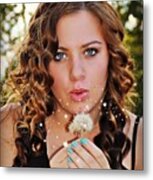 Ashley Metal Print