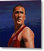 Ashton Eaton Painting Metal Print