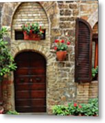 Assisi Doors 0580 Metal Print