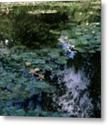 At Claude Monet's Water Garden 10 Metal Print