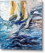 At Sea Metal Print