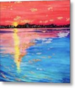 At Sunset Metal Print