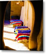 At The Hacienda Metal Print