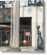 Att Park With Seal Statue Metal Print