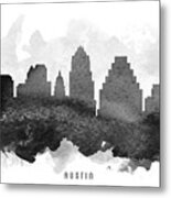 Austin Cityscape 11 Metal Print