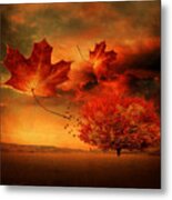 Autumn Blaze Metal Print