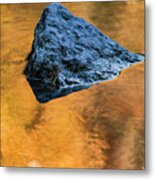 Autumn Color On Little River - D009990 Metal Print