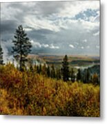Autumn In The Kootenai River Valley Metal Print