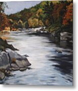 Autumn On The Allegheny Metal Print