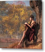 Autumn Thoughts Metal Print