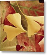 Autumn Yellow Metal Print