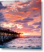 Avalon Pier 9683 Metal Print