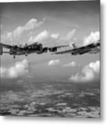 Avro Sisters Bw Version Metal Print