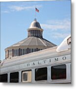 B And O Railroad Museum In Baltimore Maryland Metal Print