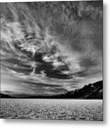 Badwater Basin Sunset #2 - Death Valley Metal Print