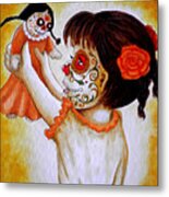 Bailando Con Mi Muneca Metal Print