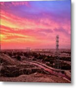 Bakersfield Metal Print