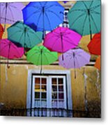 Balcony With A View Metal Print