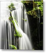 Bald River Falls Metal Print