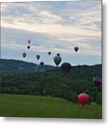 Ballon Festival Metal Print