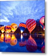 Balluminaria Glow Metal Print