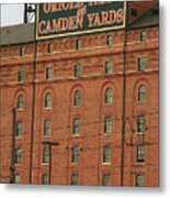 Baltimore Orioles Park At Camden Yards #2 Metal Print
