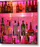 Bar Bubbles In New Orleans Metal Print
