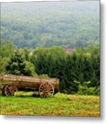 Baraboo Hillside Metal Print