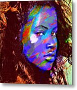 Barbados Woman Metal Print