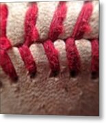 #baseball #pinstripes @cardinals.news Metal Print