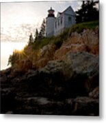Bass Harbor Lighthouse 1 Metal Print