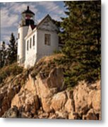 Bass Harbor Lighthouse Metal Print