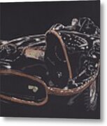 Batmobile 2 Metal Print