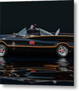 Batmobile Metal Print