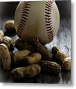 Batter Up Metal Print