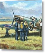 'battle Tactics' Metal Print