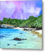 Beach 69 Big Island Metal Print