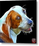 Beagle Dog Art- 6896 - Bb Metal Print