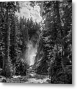 Bear Creek Falls As Well Metal Print