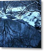 Beargrass Creek On A Winter Evening Metal Print