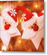 Beautiful Christmas Decoration Metal Print