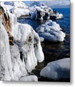 Beautiful Superior Ice Metal Print