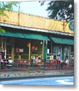 Beauty Shop And Do  Cooper Young Memphis Metal Print