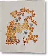 Bee Hive # 5 Metal Print