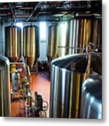 Beer Vats Metal Print