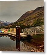 Before The Swiftcurrent Boat Cruise Metal Print
